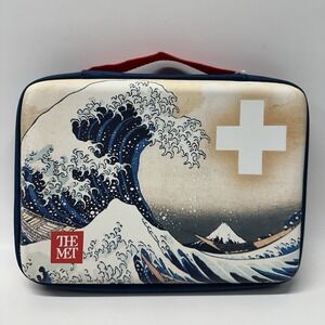 THE MET Band-Aid First Aid Kit Designer Bag, The Wave Katsushika Hokusai, Ltd Ed